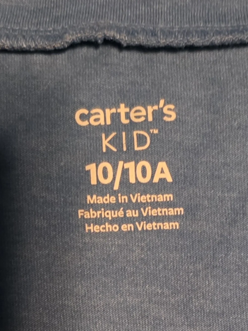 Carter's Light Blue Polo with Yellow, Green and Pink Stripes